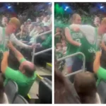 Danny DeVito lookalike beaten up after Celtics vs Mavs match.